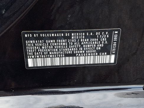Certified 2026 Volkswagen Jetta SE FWD image 25