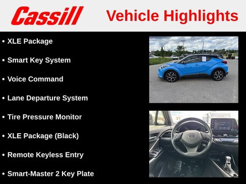 Used 2019 Toyota C-HR XLE FWD image 7