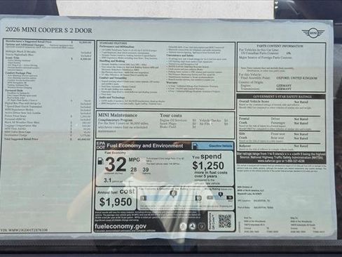 Certified 2026 MINI Cooper S FWD image 18