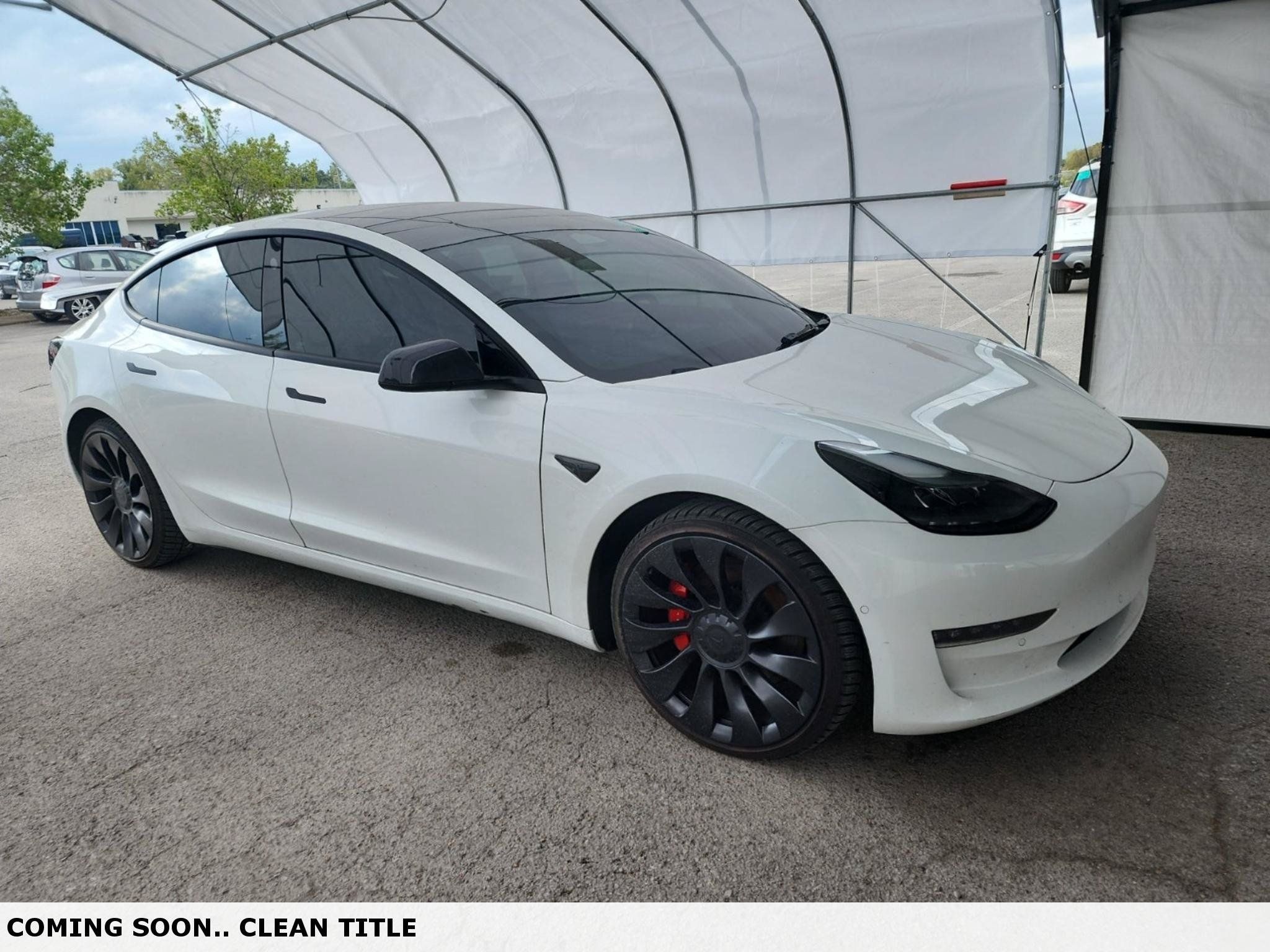 Used 2022 Tesla Model 3 Performance AWD/4WD image 1