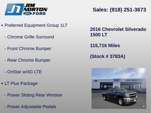 Used 2016 Chevrolet Silverado 1500 LT w/ All Star Edition RWD image 35