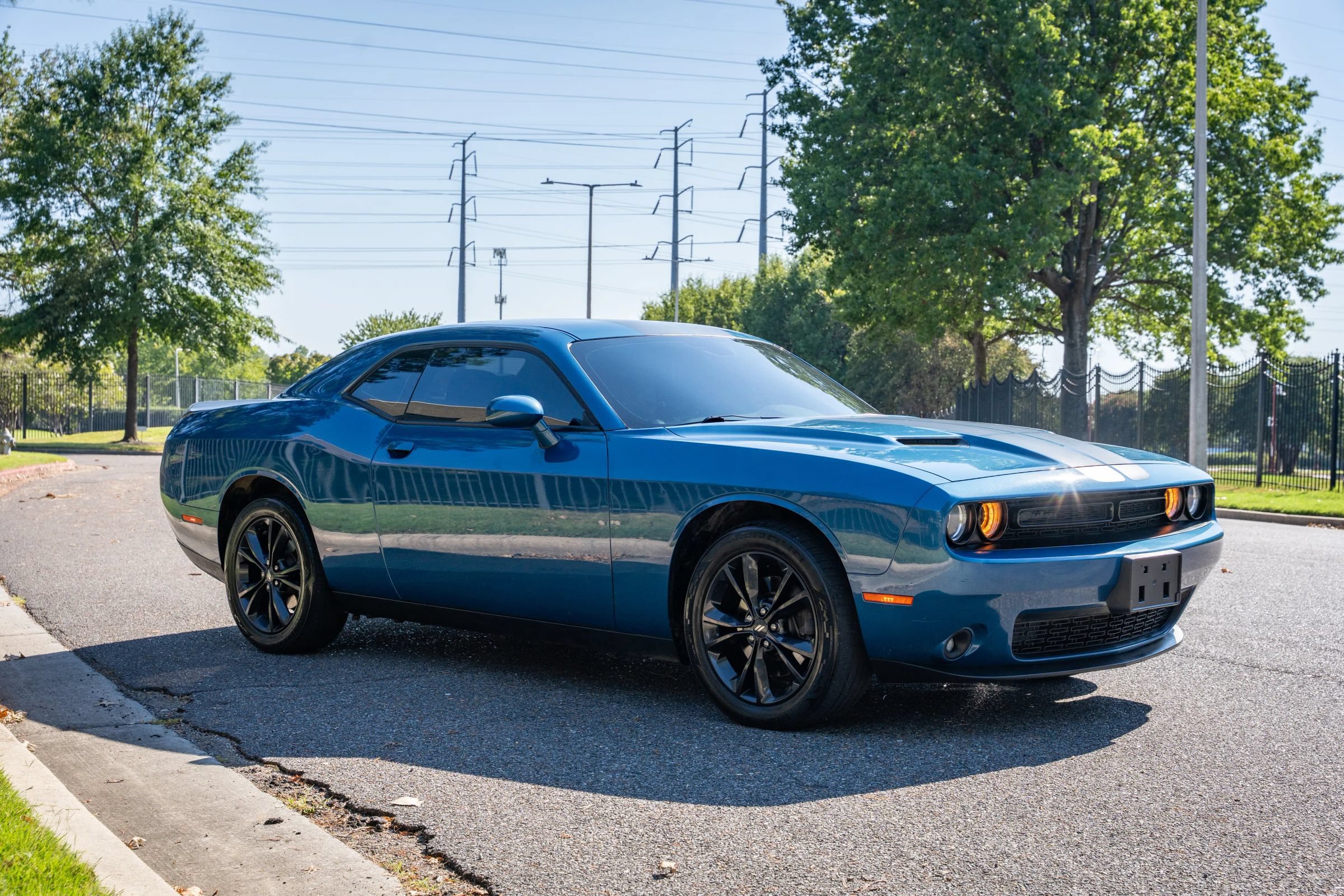 Used 2021 Dodge Challenger SXT w/ Blacktop Package AWD/4WD image 4