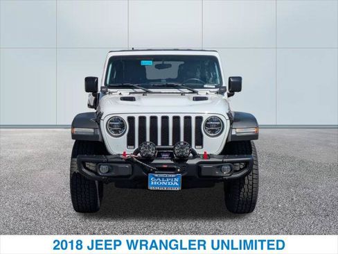 Used 2018 Jeep Wrangler Unlimited Rubicon w/ Steel Bumper Group AWD/4WD image 3