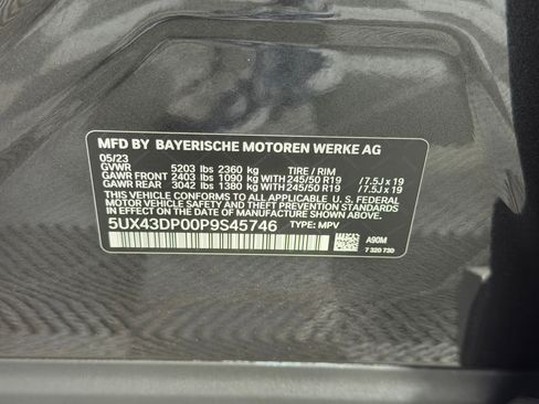 Used 2023 BMW X3 sDrive30i w/ Convenience Package RWD image 23
