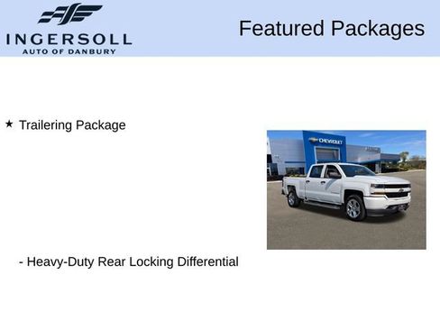 Used 2018 Chevrolet Silverado 1500 Custom w/ Trailering Package AWD/4WD image 10