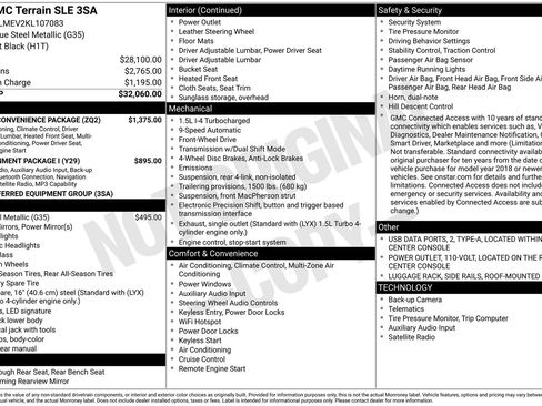 Used 2019 GMC Terrain SLE w/ Driver Convenience Package FWD image 6