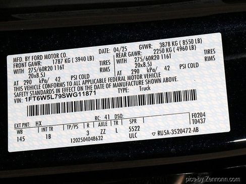 New 2025 Ford F150 Lightning Lariat image 33