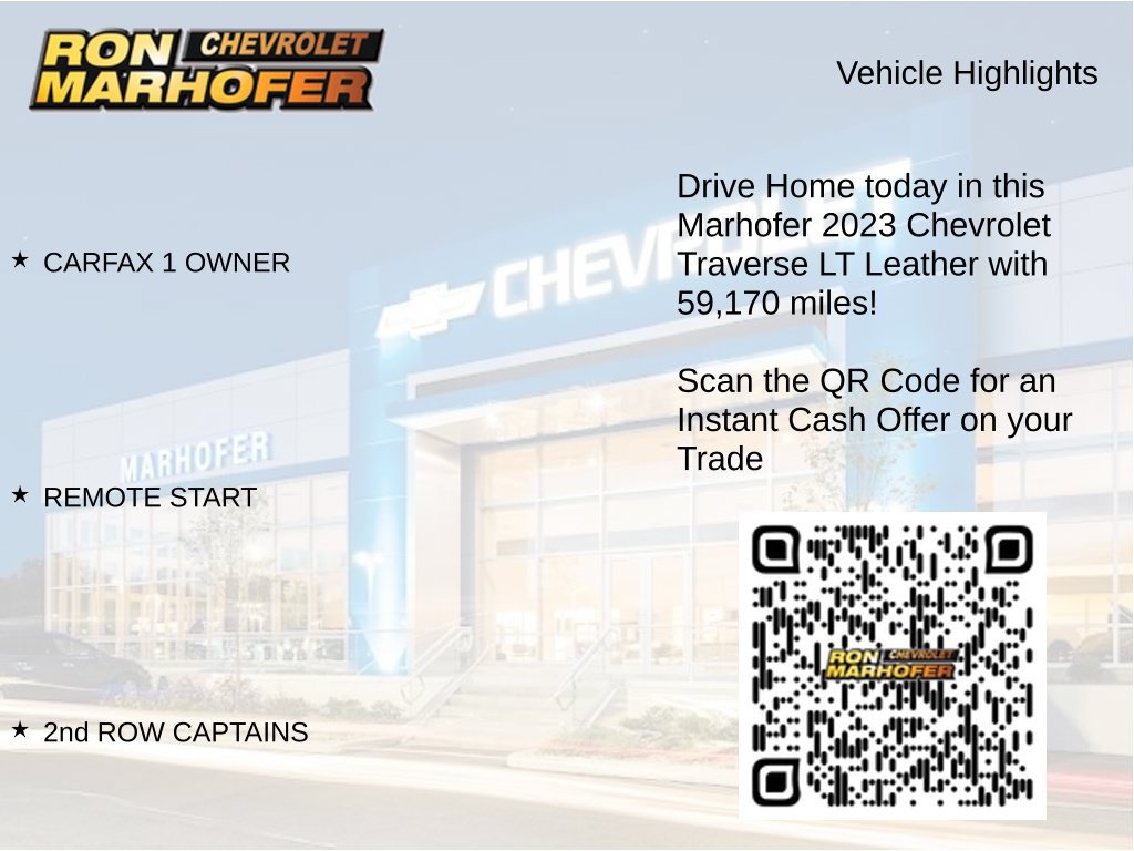 Used 2023 Chevrolet Traverse LT w/ LT Premium Package AWD/4WD image 15