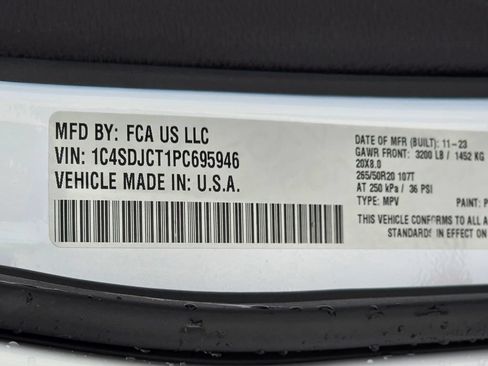 Used 2023 Dodge Durango R/T AWD/4WD image 21