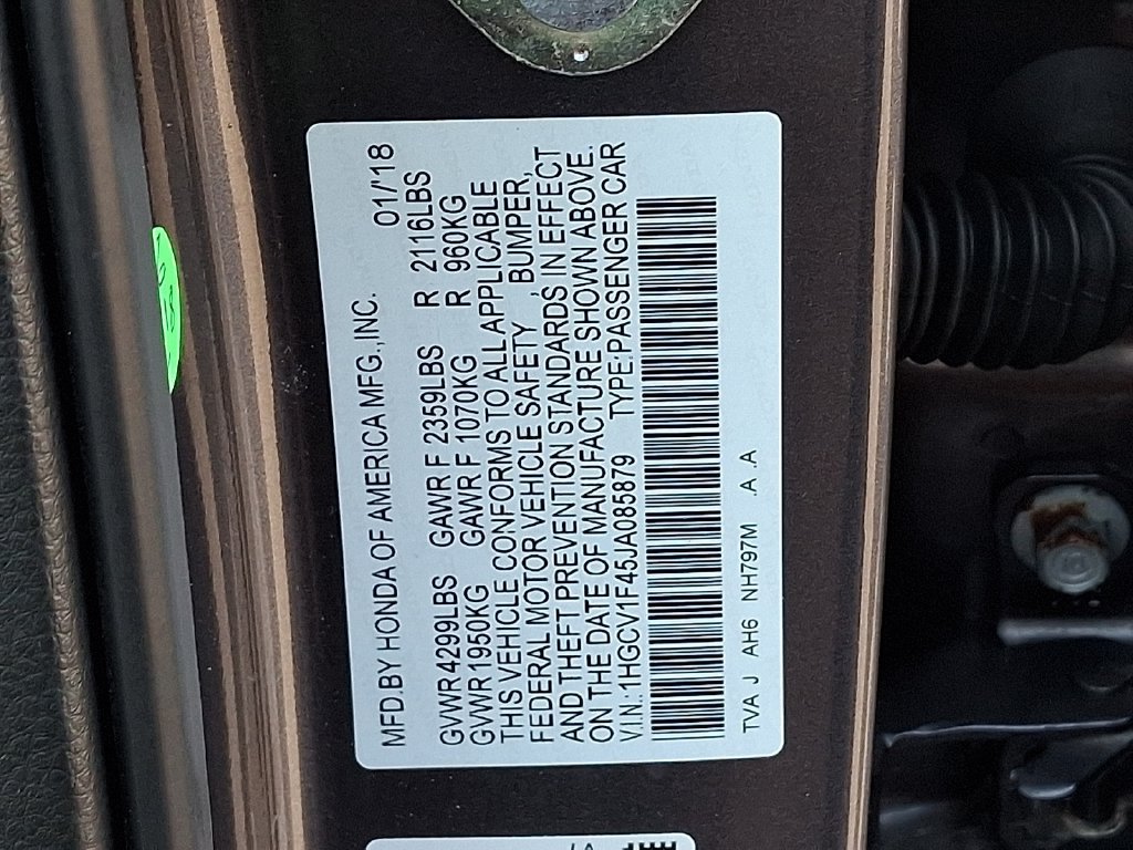 Used 2018 Honda Accord EX image 27