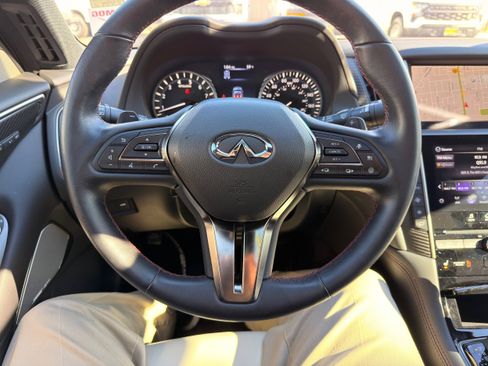 Used 2023 INFINITI Q50 Red Sport 400 w/ Black Opal Edition image 25