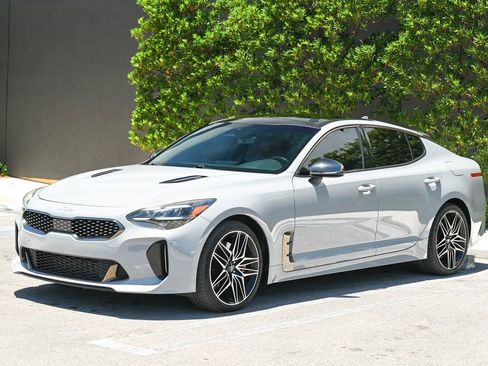 Used 2022 Kia Stinger GT1 w/ Red Interior Color Package RWD image 1