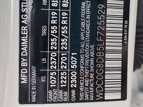 Certified 2020 Mercedes-Benz GLC 300 GLC 300 image 18