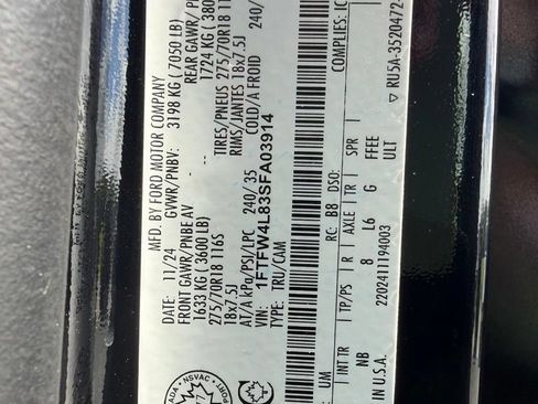 Used 2025 Ford F150 Tremor w/ Equipment Group 402A High AWD/4WD image 30