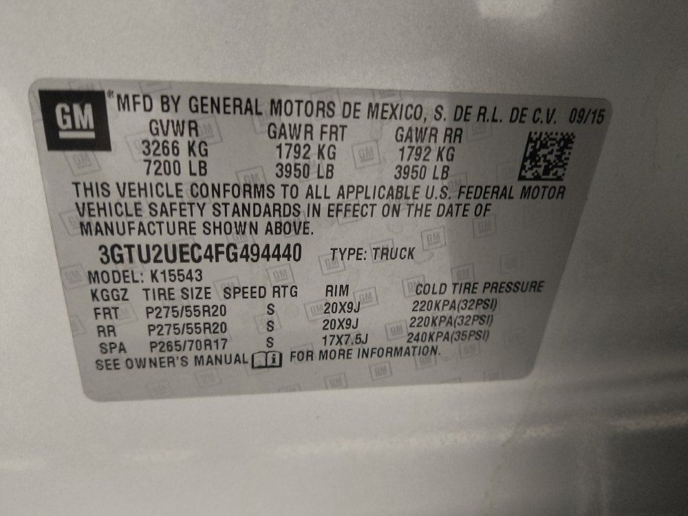 Used 2015 GMC Sierra 1500 SLE w/ SLE Value Package AWD/4WD image 33