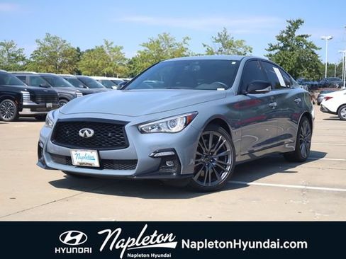 Used 2023 INFINITI Q50 Red Sport 400 AWD/4WD image 1