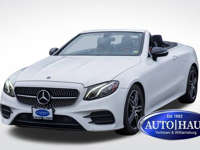 Used 2020 Mercedes-Benz E 450 4MATIC Cabriolet
