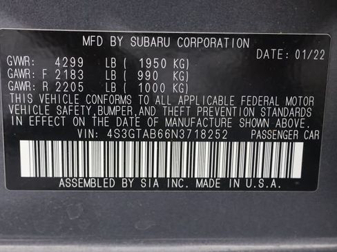 Used 2022 Subaru Impreza 2.0i AWD/4WD image 26