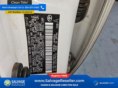 Used 2012 Toyota Prius Two FWD image 16