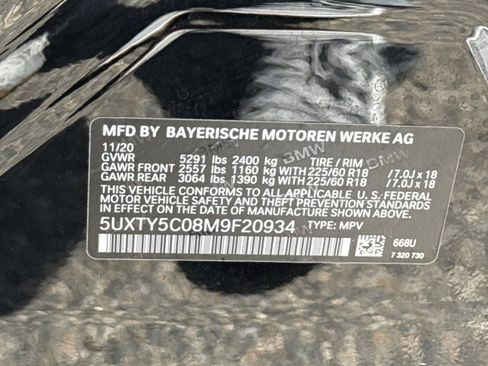 Used 2021 BMW X3 xDrive30i w/ Convenience Package AWD/4WD image 31