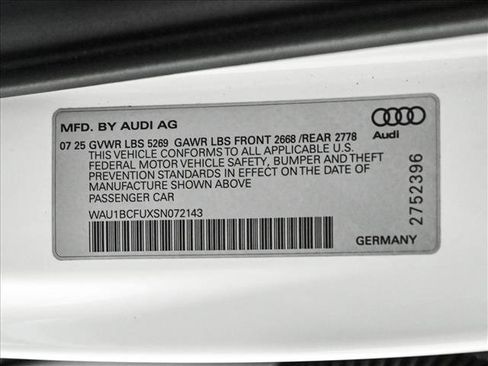 Used 2025 Audi A5 2.0T Premium w/ Convenience Package AWD/4WD image 26