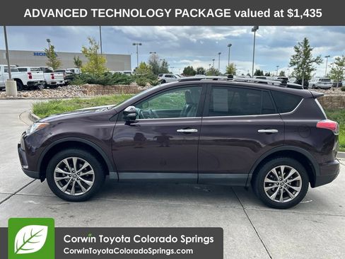 Used 2017 Toyota RAV4 Limited w/ Advanced Technology Package AWD/4WD image 4