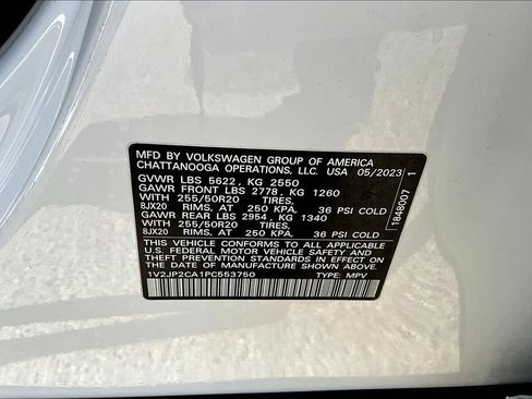 Used 2023 Volkswagen Atlas SE w/ Panoramic Sunroof Package FWD image 20