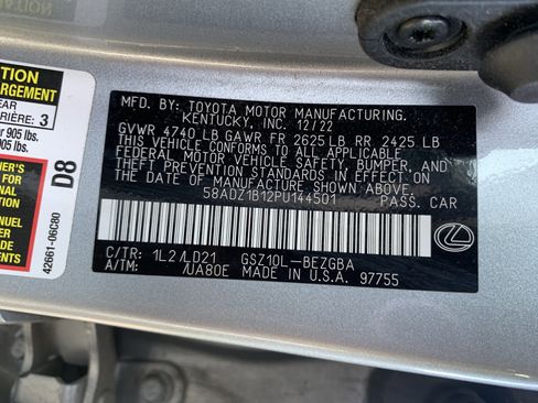 Certified 2023 Lexus ES 350 w/ Premium Package FWD image 24