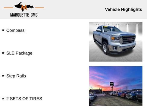Used 2015 GMC Sierra 1500 SLE w/ SLE Value Package AWD/4WD image 7