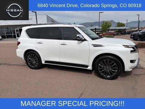 Certified 2023 Nissan Armada Platinum w/ Captain's Chairs Package AWD/4WD image 12