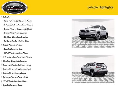 Used 2019 Jeep Cherokee Latitude w/ Cold Weather Group AWD/4WD image 4