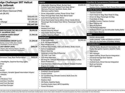 Used 2023 Dodge Challenger SRT Hellcat image 23