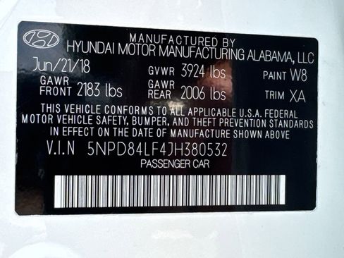 Used 2018 Hyundai Elantra SEL FWD image 30
