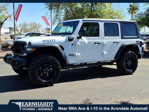 Used 2025 Jeep Wrangler Unlimited Sport S 4xe AWD/4WD image 1