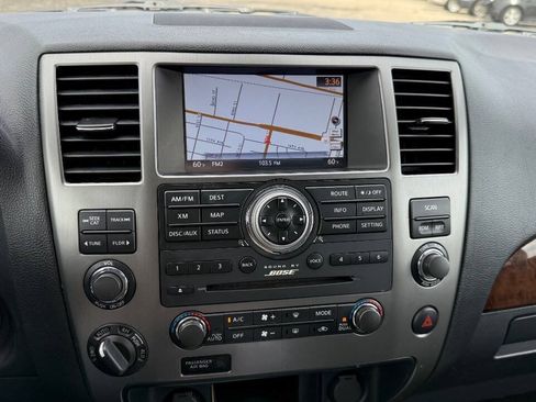 Used 2015 Nissan Armada Platinum w/ 2nd Row Captain Seat Package AWD/4WD image 13