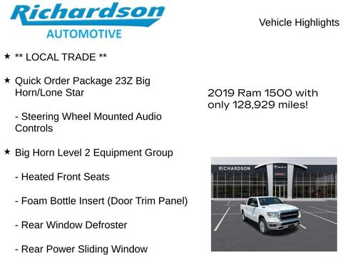 Used 2019 RAM 1500 Big Horn AWD/4WD image 11