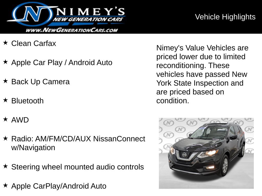 Used 2018 Nissan Rogue SV AWD/4WD image 5