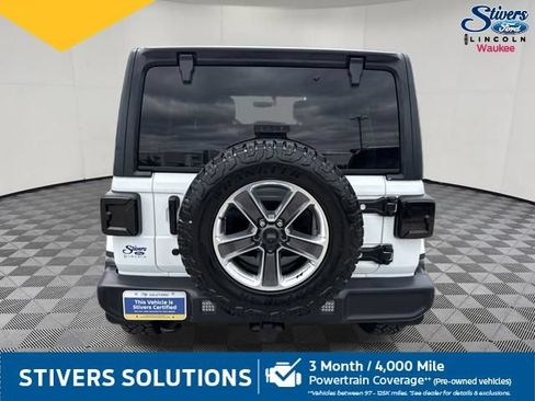 Used 2020 Jeep Wrangler Unlimited Sahara AWD/4WD image 7