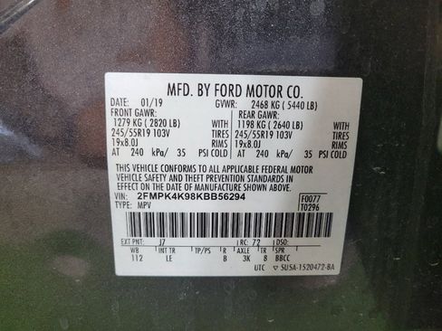 Used 2019 Ford Edge Titanium AWD/4WD image 33
