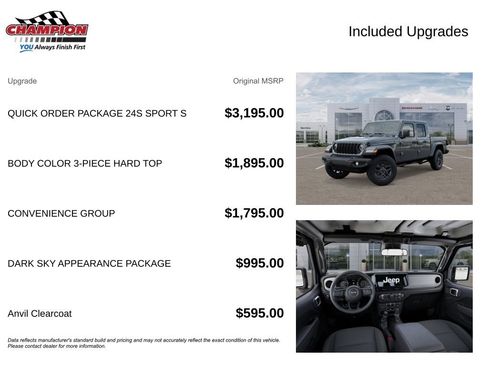 New 2026 Jeep Gladiator Sport image 6