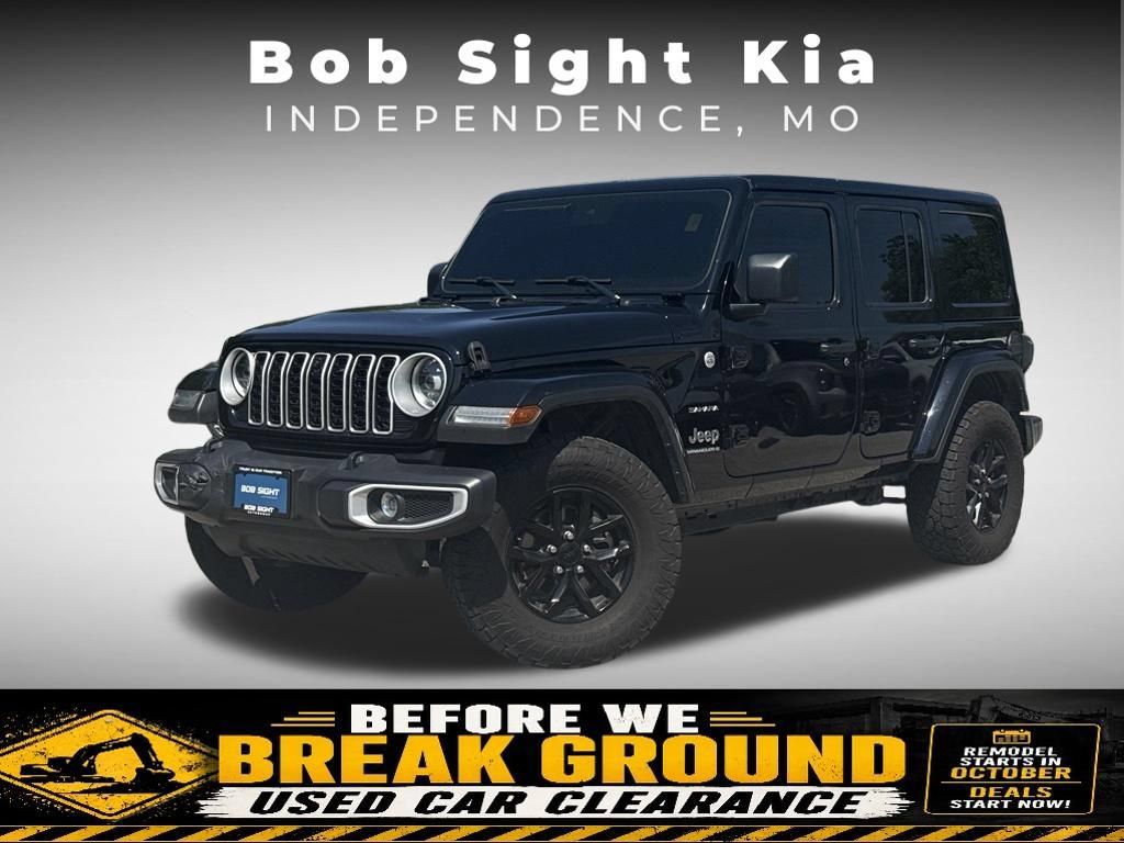 Used 2024 Jeep Wrangler Unlimited Sahara w/ Technology Group AWD/4WD 360° Tour