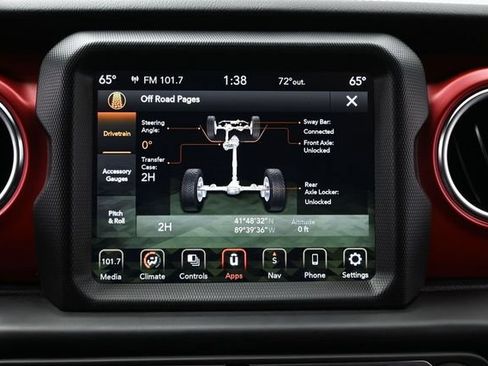 Used 2022 Jeep Gladiator Rubicon w/ Trailer Tow Package AWD/4WD image 35