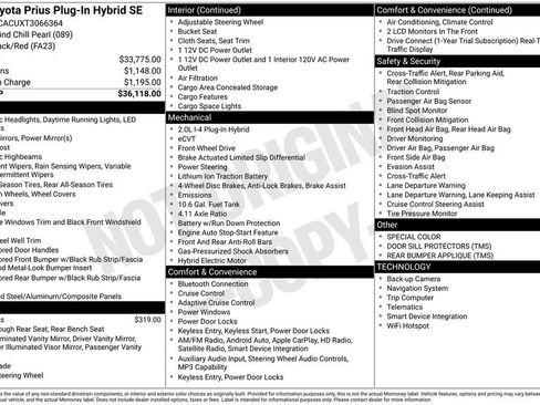 New 2026 Toyota Prius Plug-In Hybrid image 66