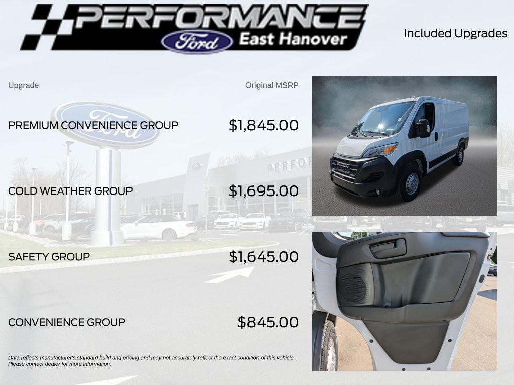 Used 2025 RAM ProMaster 1500 w/ Premium Convenience Group FWD image 6