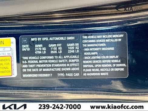 Used 2019 Buick Cascada Premium image 40