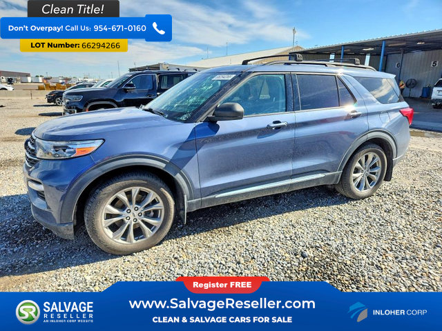 Used 2021 Ford Explorer XLT w/ Equipment Group 202A RWD image 1