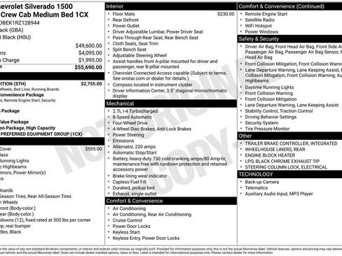 Used 2024 Chevrolet Silverado 1500 Custom w/ Rally Edition image 13