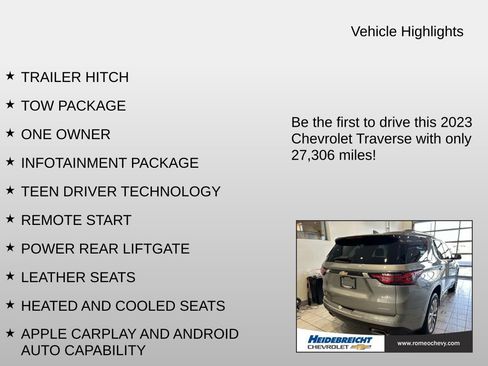 Certified 2023 Chevrolet Traverse Premier image 7