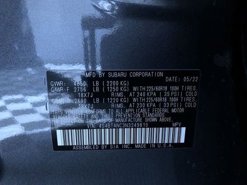 Used 2022 Subaru Outback Limited w/ Popular Package #2 image 33