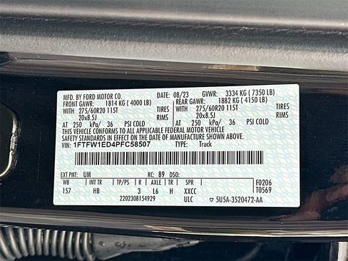 Used 2023 Ford F150 Lariat w/ Equipment Group 502A High image 27